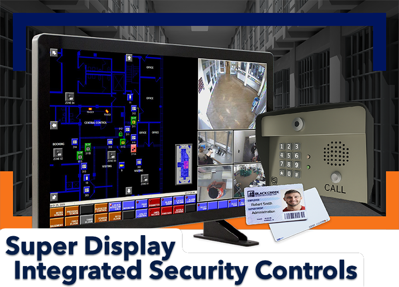 Super Display Touchscreen Integrated Controls