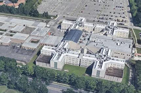 Satellite view of Nassau Co. Correctional Center, East Meadow, NY
