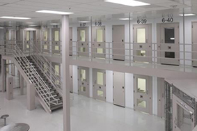 Interior of Steuben County Jail